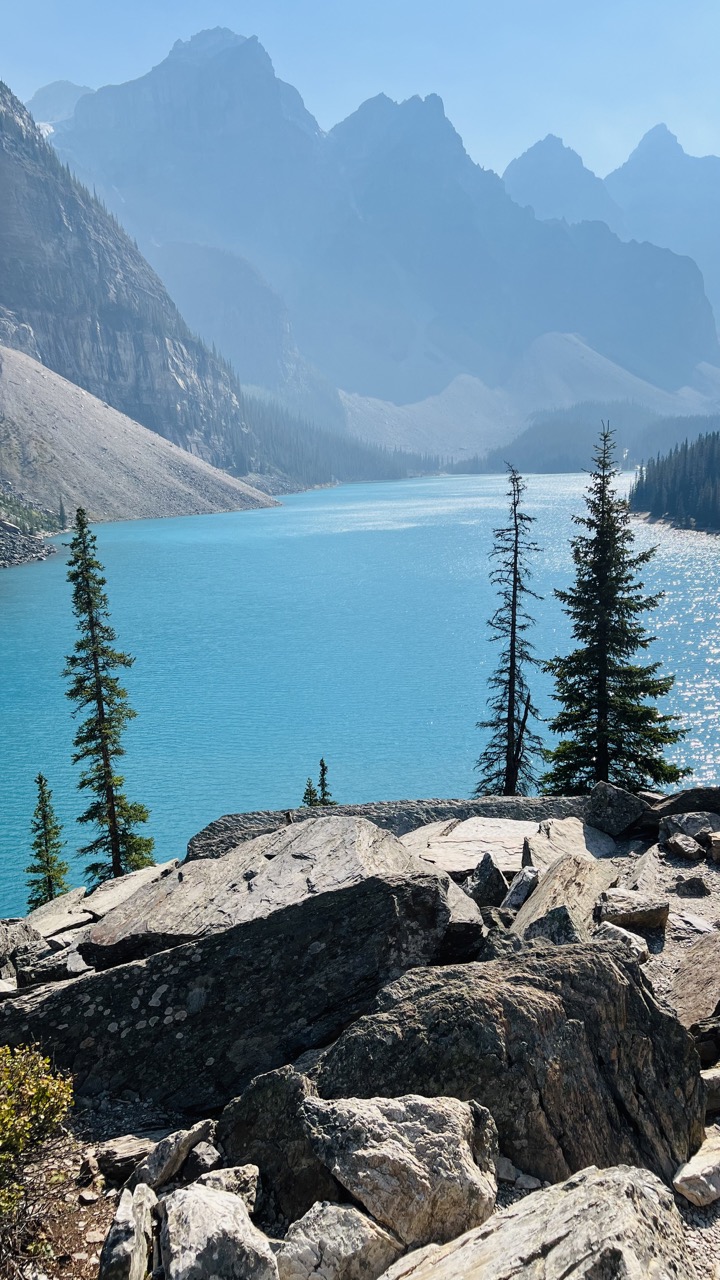 Moraine Lake - Day 3 of the 4 days in Banff